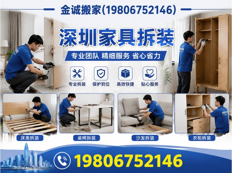 光明区深圳家具拆装展示图